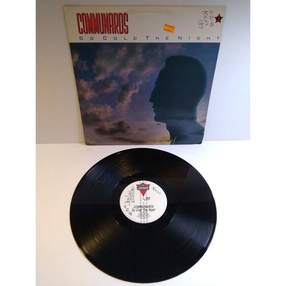 Communards So Cold The Night Vinyl 12" EP Record 1987 Synth-Pop Jimmy Somerville - Picture 1 of 3